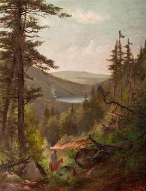 Horseback Rider at Echo Lake, Anna Hills